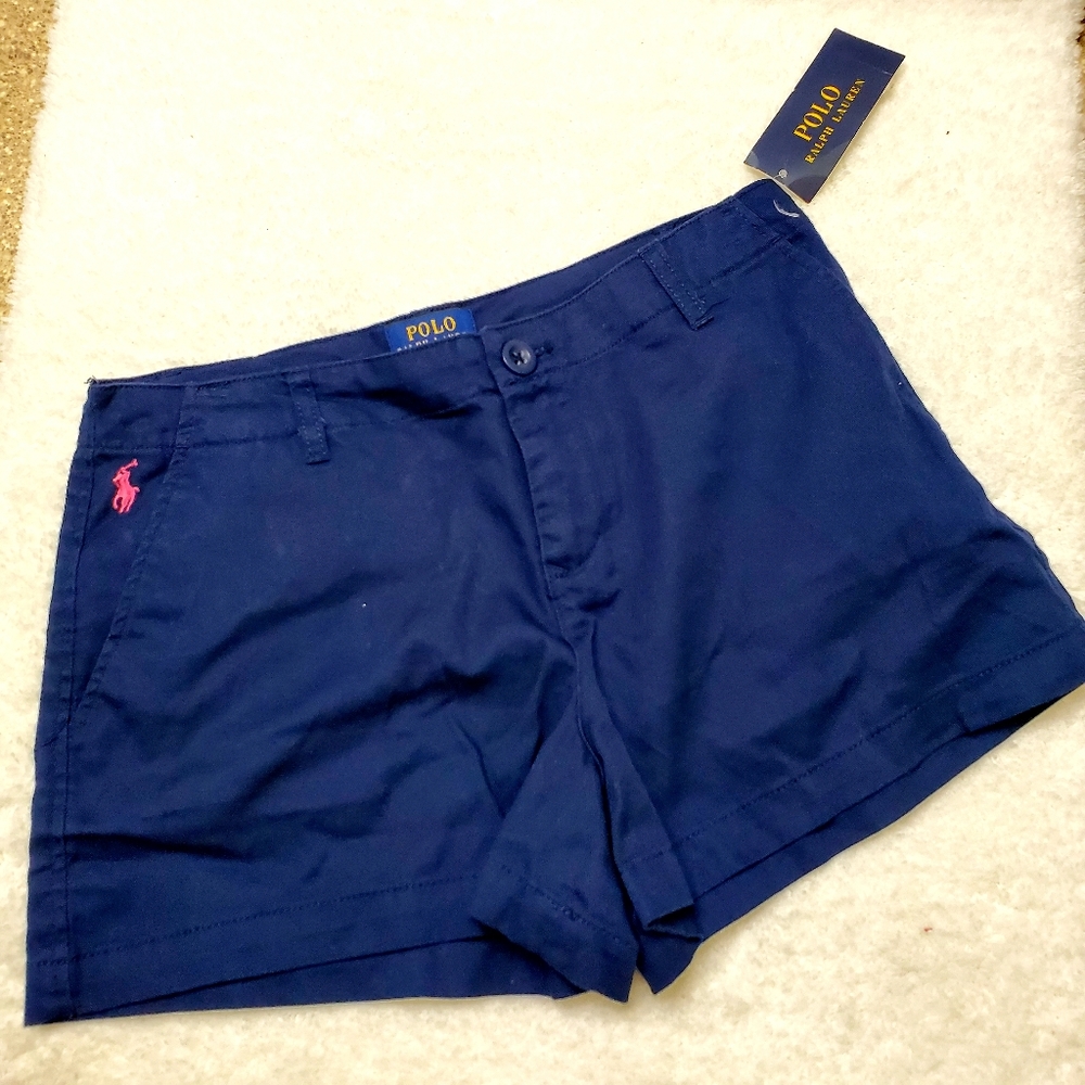 Ralph Lauren navy Shorts NWT
